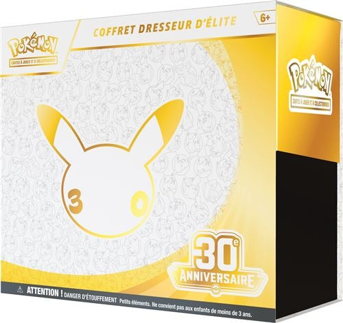 Coffret Dresseur d'Élite 30e anniversaire, vue de trois quarts